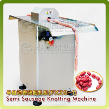 Pneumática Knotter de salsicha Semi-Automatic Knotting Bunding Máquina de processamento